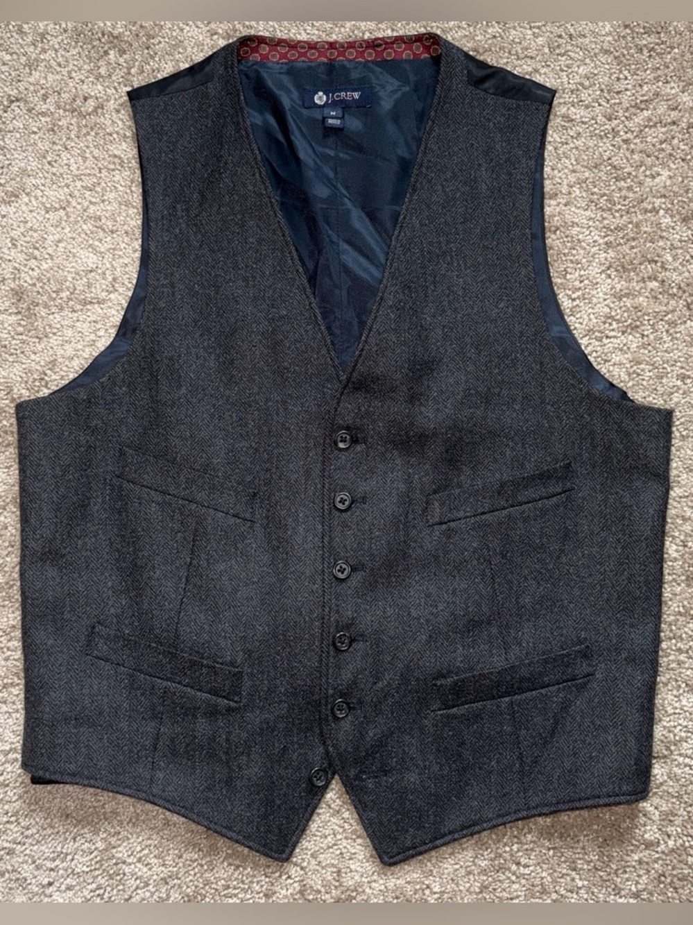 Men's Gray Dress Vest - Classic Tailored Waistcoat